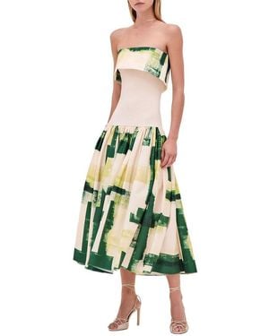 Dilireba Midi Dress - Green