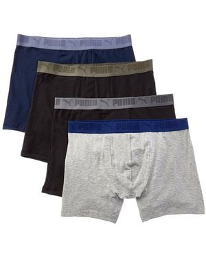 PUMA Set Of 4 Boxer Brief - Blue