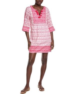 Tommy Bahama Catalina Coast Palm Cover-Up Dress - Pink