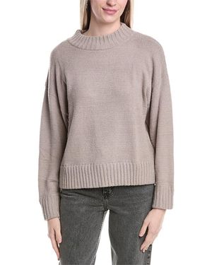 LaBiz Soft Fuzzy Sweater - Gray