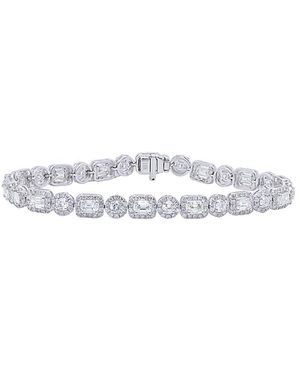 Diana M. Jewels Fine Jewellery 18k 6.03 Ct. Tw. Diamond Bracelet - Multicolour
