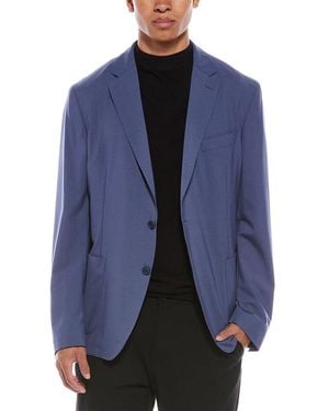 BOSS Hanry Wool-Blend Jacket - Blue