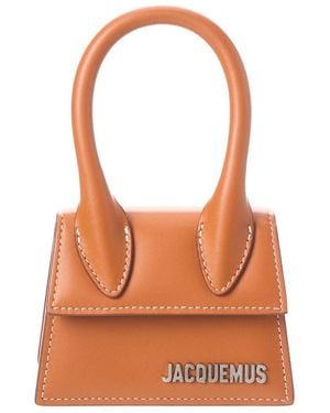 Jacquemus Le Chiquito Mini Leather Shoulder Bag - Brown