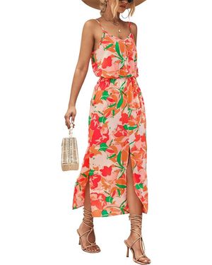 DELI S Midi Dress - Red