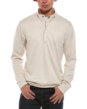 Vintage 1946 Soft Brushed 1/4-Zip Jumper - Natural