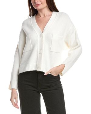 1.STATE Pockets Cardigan - White
