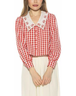 Alexia Admor Issey Blouse - Red