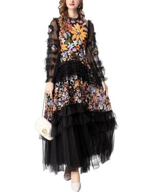 BURRYCO Maxi Dress - Black