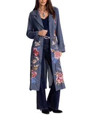 Johnny Was Florrie Coat - Blue