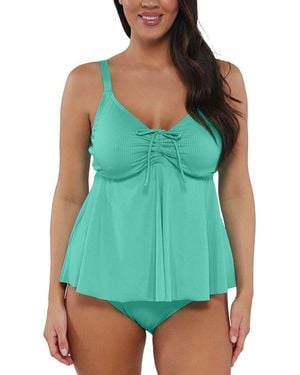 Sunsets Marin Tankini - Green
