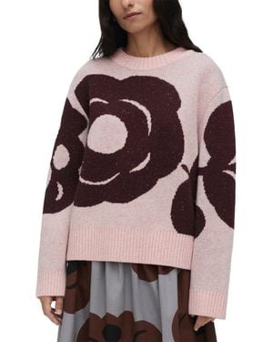 Marimekko Rws Virtaus Tumma Pullover - Pink