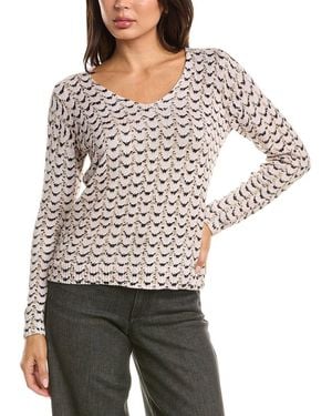 NIC+ZOE Mosaica Cord Jumper - Grey