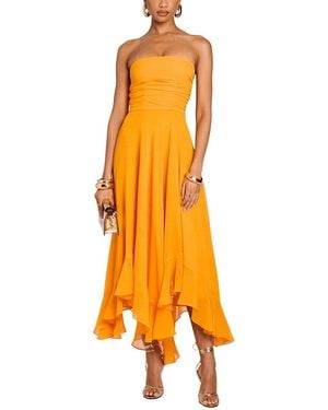 Dilireba Midi Dress - Orange