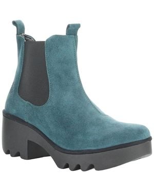 Fly London Trig 5 Suede Boot - Blue