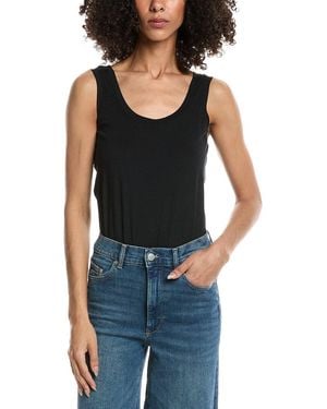 Commando Commando Essential Cotton Tank Bodysuit - Black