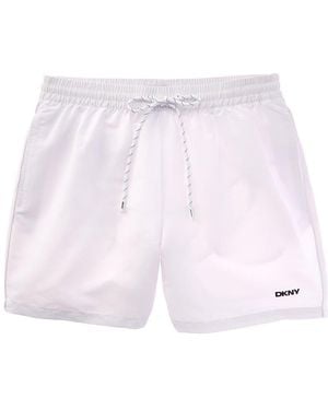DKNY 2-Tone Volley Swim Trunk Swim Trunk - Blue