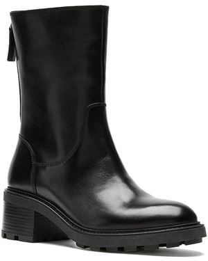 La Canadienne Apple Leather Boot - Black
