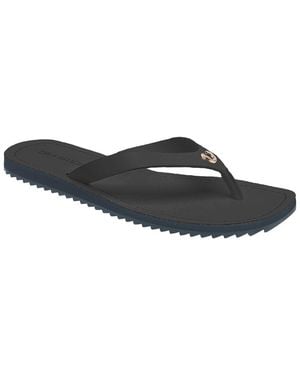 TRUE RELIGION 's Flip Flop Sandals – Lightweight Rubber Sole With Iconic Logo - Black
