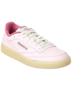 Reebok Club C 85 Leather Trainer - Pink