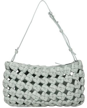 Walter Baker Ash Leather Clutch - Metallic