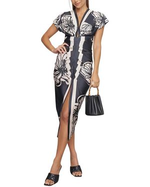 CHARLOTTE GREEN Midi Dress - Blue