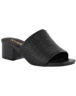 Seychelles Pepper 2 Woven Heeled Sandal - Black