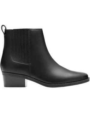Clarks Danyelle Skip Leather Boot - Black