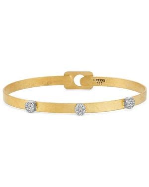 Reiss 14K 0.21 Ct. Tw. Diamond Bracelet - Metallic