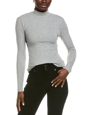 Endless Rose Turtleneck Top - Gray