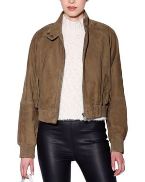 Walter Baker Bowie Suede Jacket - Brown