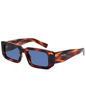 Prada Pr06Ys 53 53Mm Sunglasses - Blue