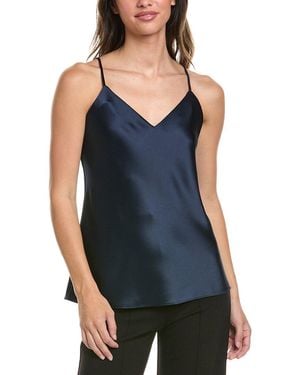 Brooks Brothers Satin Blouse - Blue