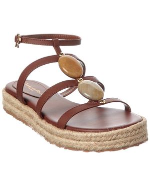 Gianvito Rossi Leather Sandal - Pink