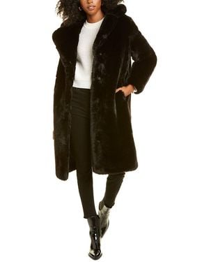 Noize Savannah Teddy Coat - Black