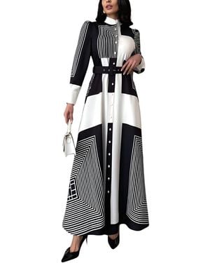 WELLWAY Maxi Dress - Black