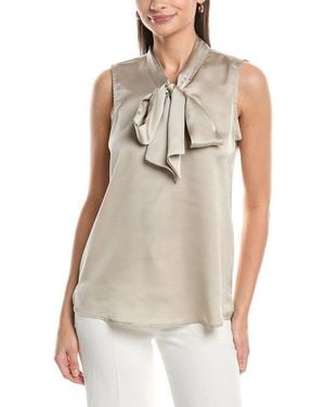 Tahari Top - Natural