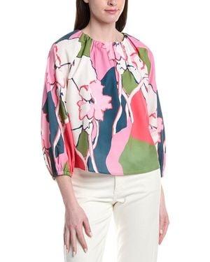 CROSBY BY MOLLIE BURCH Claudia Blouse - White