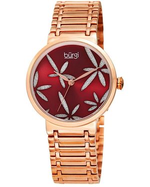 Burgi Burgi Stainless Steel Watch - Multicolor
