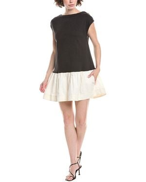 Free People Enya Mini Dress - Black
