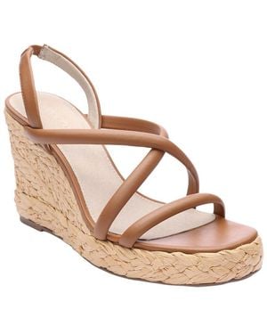 Sanctuary Wilder Leather Wedge - Metallic