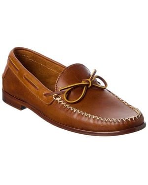 J.McLaughlin Camden Leather Loafer - Brown