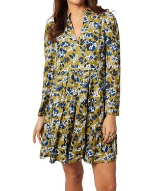 Sail To Sable Mini Dress - Green
