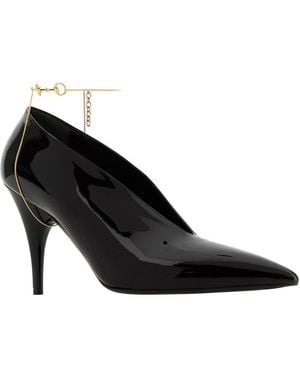 Gucci Leather Mule - Black