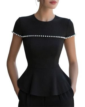 VERA DOLINI Top - Black