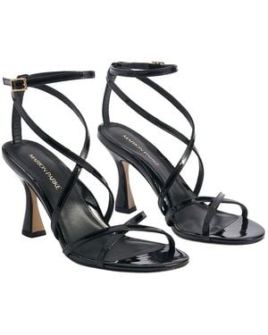 Marion Parke Lottie Patent Sandal - Black