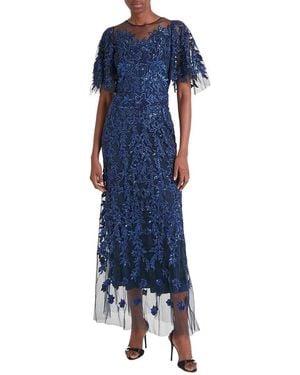 Temperley London Genevieve Gown - Blue