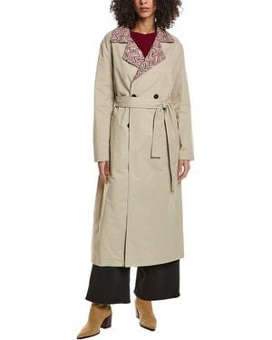 Missoni Trench Coat - Natural