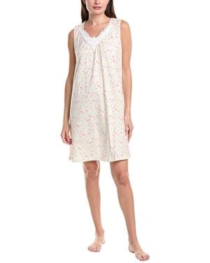 Carole Hochman Short Gown - White