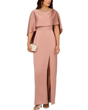 Aidan Mattox Solid Maxi Dress - Multicolor