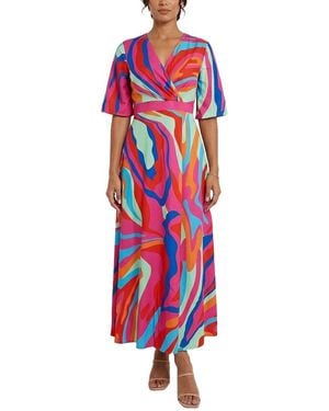 Esea Maxi Dress - Red